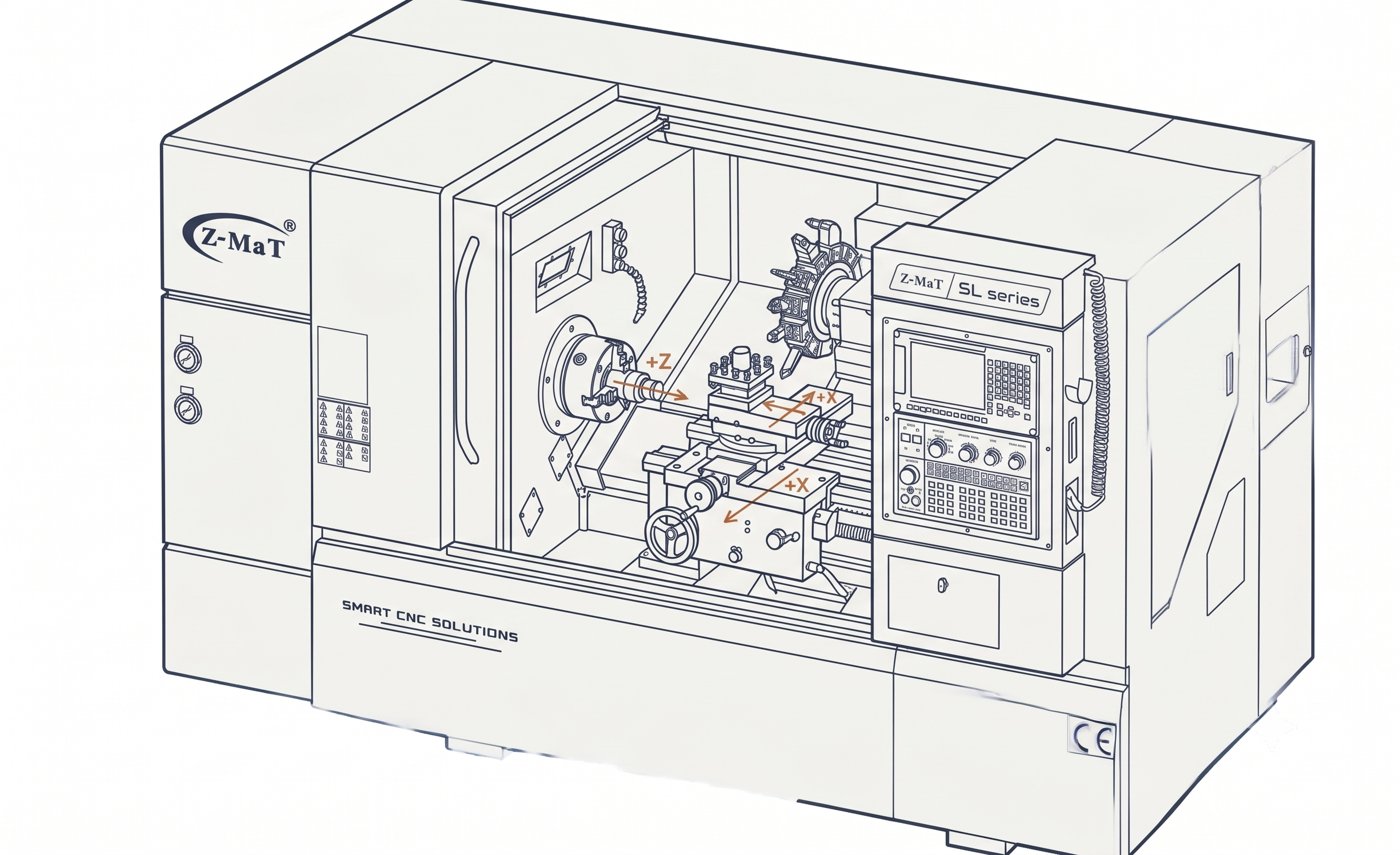 Z-MaT Star STL5 CNC Turret Lathe